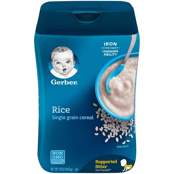 Gerber Single-Grain Rice Baby Cereal