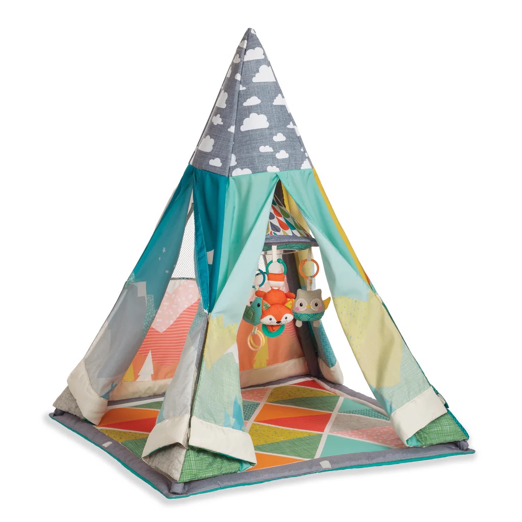 Infant To Toddler Play Gym & Fun Teepee Infant To Toddler Play Gym & Fun Teepee