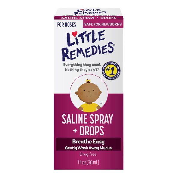 Little Remedies Noses Saline Spray Drops